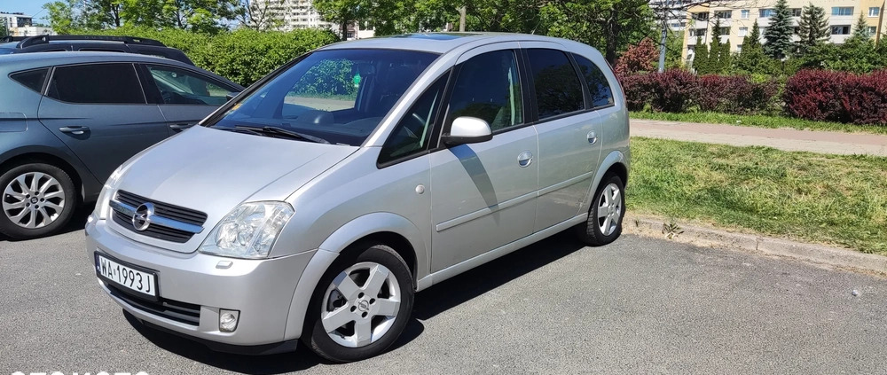 Opel Meriva cena 10999 przebieg: 212000, rok produkcji 2005 z Warszawa małe 211